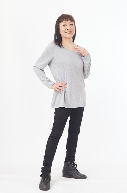 60代・70代・80代の女性シニアモデル・タレント　松田　祥子