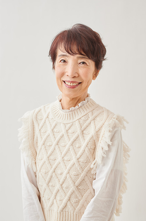 60代・70代・80代の女性シニアモデル・タレント　藤田　恵子