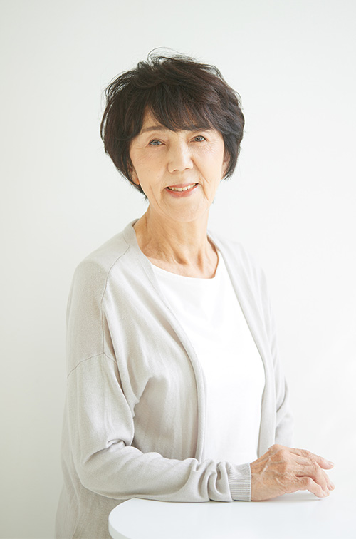 60代・70代・80代の女性シニアモデル・タレント　大塚　悦子