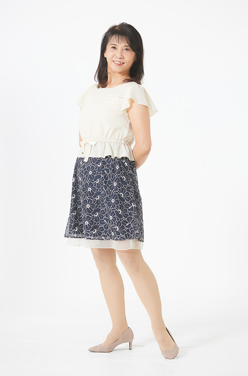 40代・50代の女性ミドルモデル・タレント　佐藤　まりあ
