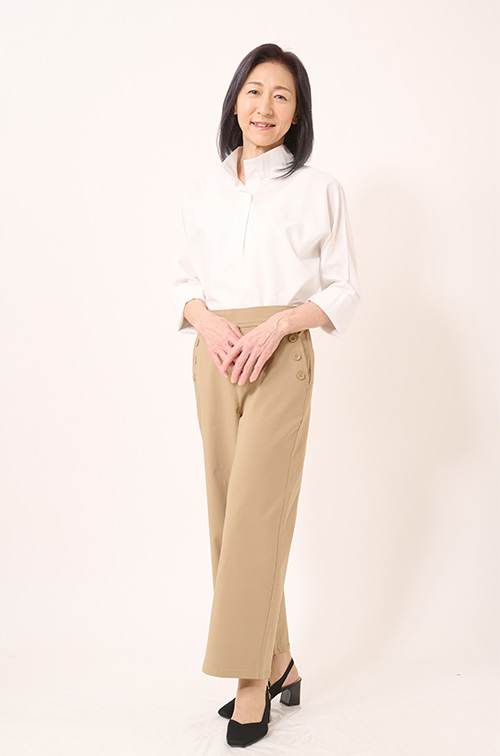 60代・70代・80代の女性シニアモデル・タレント　織多　莉子