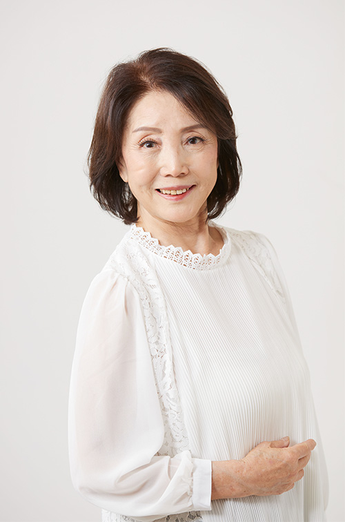 60代・70代・80代の女性シニアモデル・タレント　五条　智花