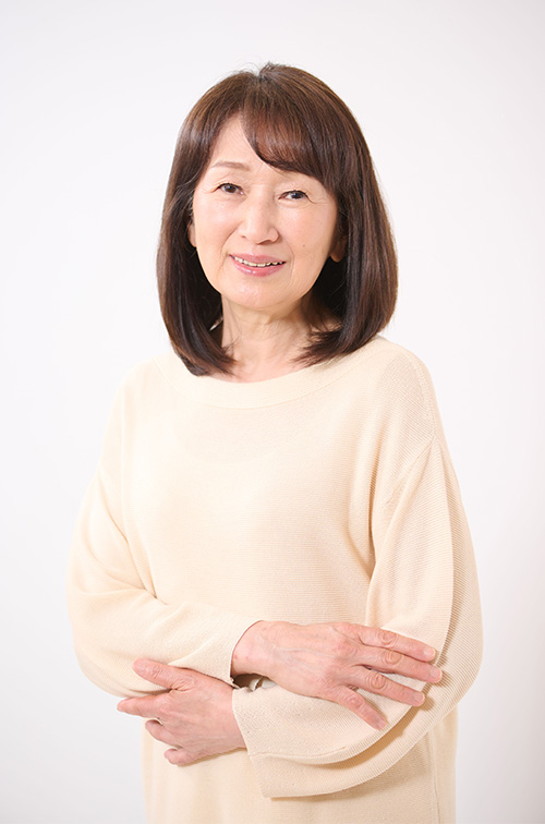 60代・70代・80代の女性シニアモデル・タレント　西田　マキ