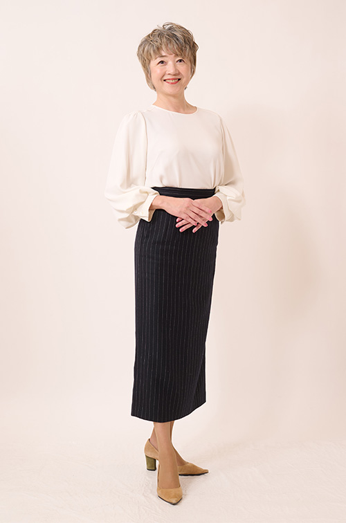 60代・70代・80代の女性シニアモデル・タレント　笛吹　響子