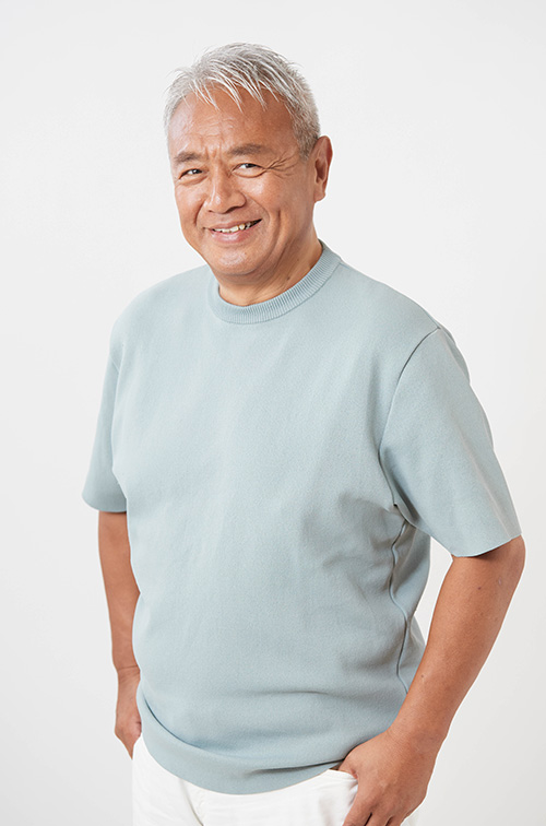 60代・70代・80代の男性シニアモデル・タレント　秋本　哲