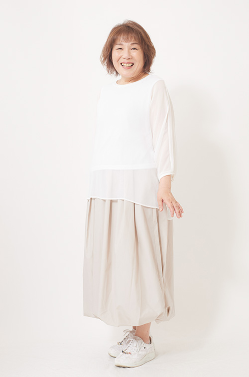 60代・70代・80代の女性ミドルモデル・タレント　松尾　玲子