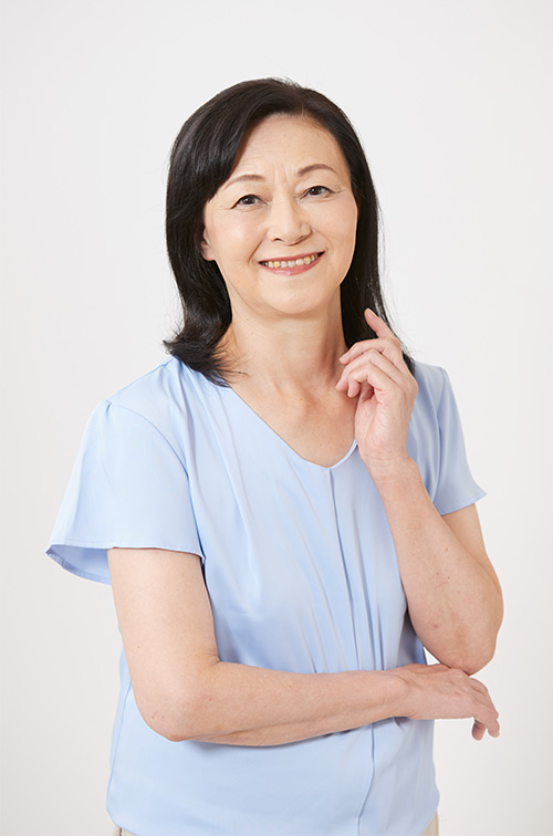 60代・70代・80代の女性ミドルモデル・タレント　永田　泰子