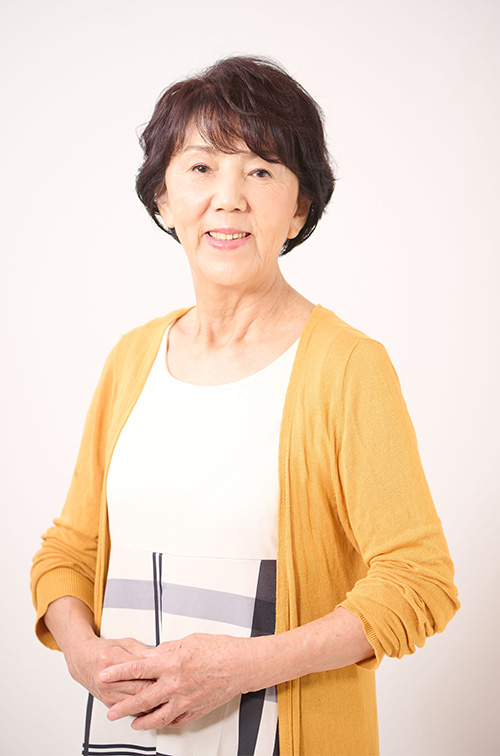 60代・70代・80代の女性シニアモデル・タレント　大塚　悦子