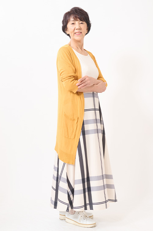 60代・70代・80代の女性シニアモデル・タレント　大塚　悦子
