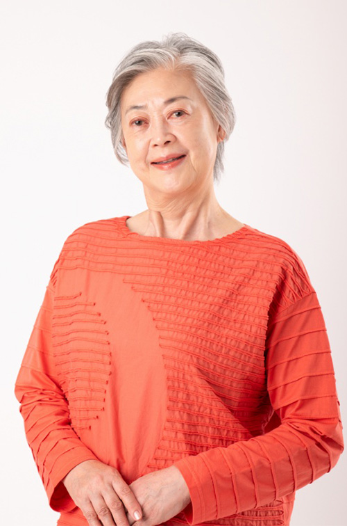 60代・70代・80代の女性シニアモデル・タレント　鳥乃　さちこ