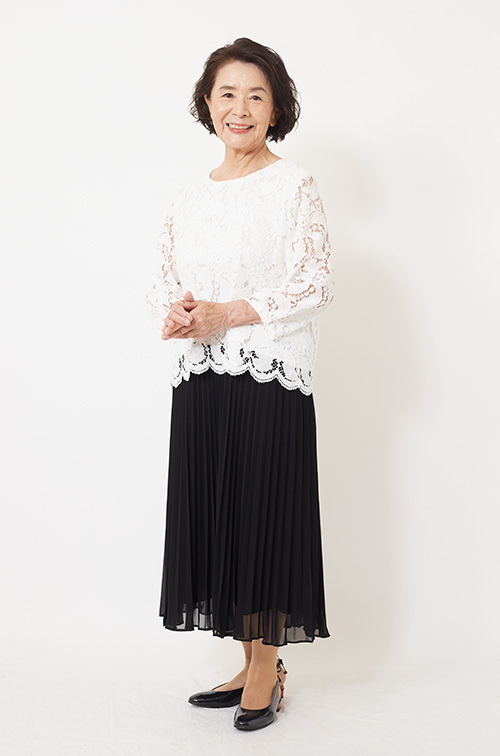 60代・70代・80代の女性シニアモデル・タレント　野村　久美子