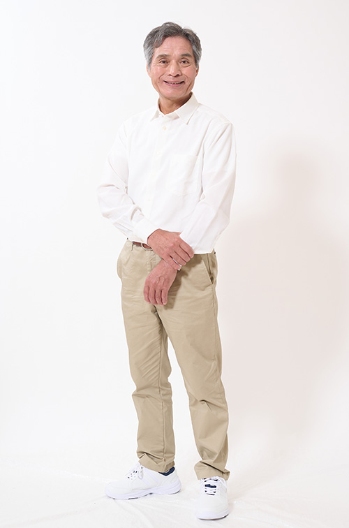 60代・70代・80代の男性シニアモデル・タレント　雷電　修