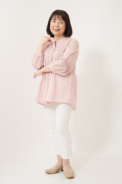 60代・70代・80代の女性シニアモデル・タレント 清水 理恵