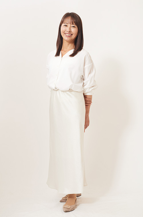 40代・50代の女性ミドルモデル・タレント　千神　あん