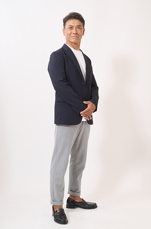 60代・70代・80代の男性シニアモデル・タレント 新田 宏亜