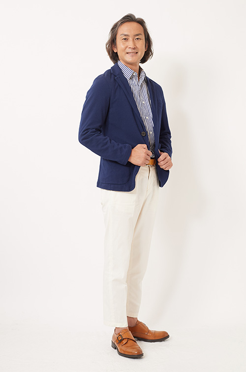 40代・50代の男性ミドルモデル・タレント 上杉 天馬