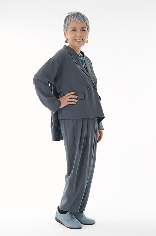 60代・70代・80代の女性シニアモデル・タレント　山雄　沙奈