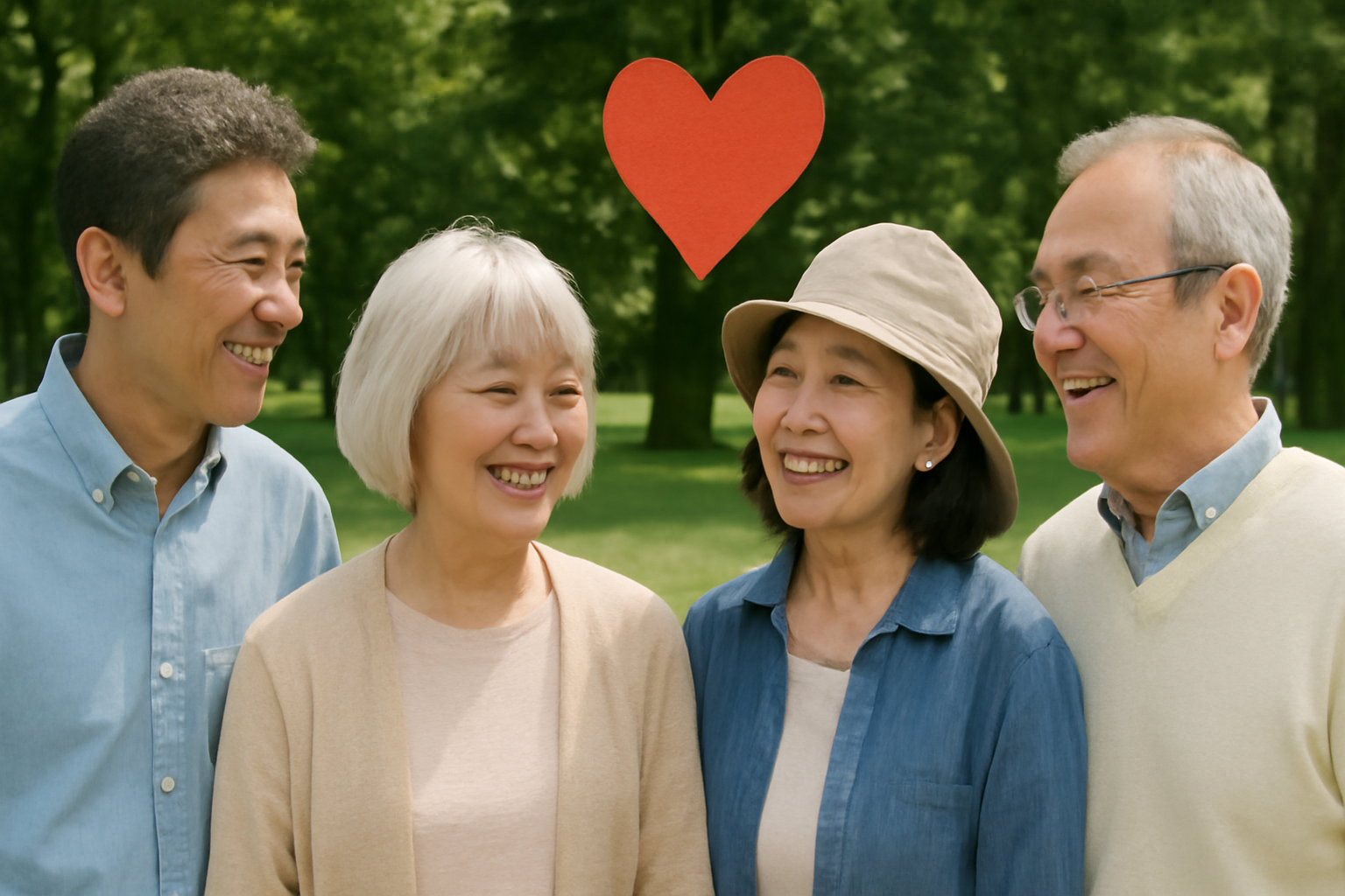 シニア世代の出会いの場｜趣味仲間や友達探しなど目的別に紹介