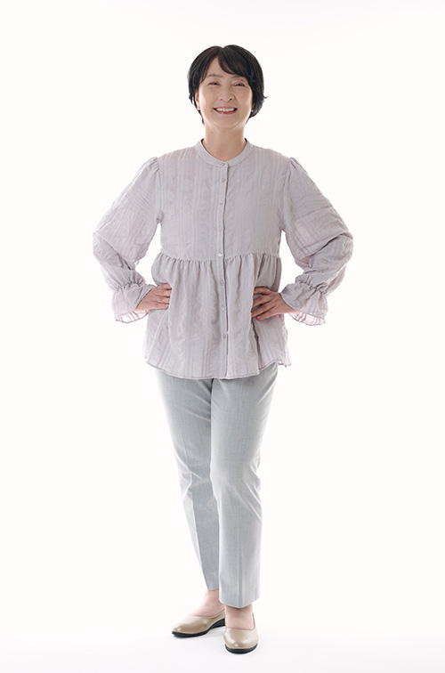 60代・70代・80代の女性シニアモデル・タレント　矢野　今日花