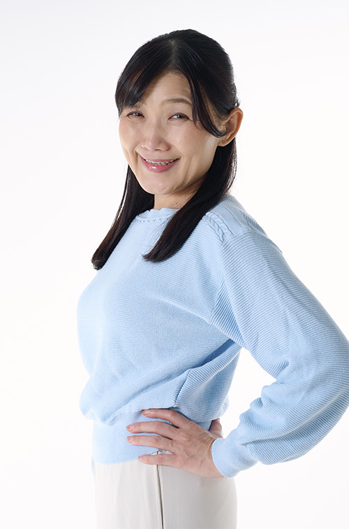 40代・50代の女性ミドルモデル・タレント　秋月　咲予