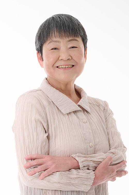 60代・70代・80代の女性シニアモデル・タレント　小俣　けい