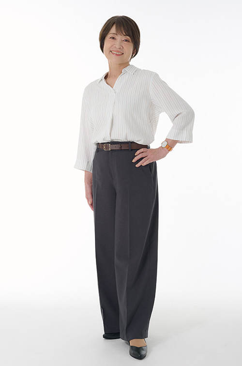 60代・70代・80代の女性シニアモデル・タレント　宮本　眞由