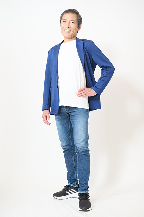 60代・70代・80代の男性シニアモデル・タレント　夢路　鉄郎